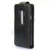 Black Flip Leather Pouch Case Cover for HTC EVO 3D NEW  