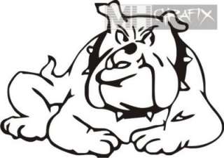 Aufkleber Hund Comic Wachhund Autoaufkleber 45cm  