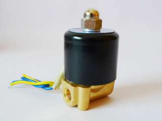 12V 1/8 Electric Solenoid Valve for Air Water Gas Oil  