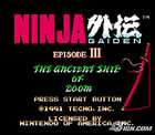 Ninja Gaiden III The Ancient Ship of Doom Nintendo, 1991  