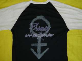   PRINCE PURPLE RAIN VINTAGE TOUR JERSEY MED. T SHIRT AND THE REVOLUTION