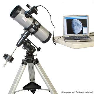 New Silver 4.5 Astrophotgraphy Telescope with Camera  