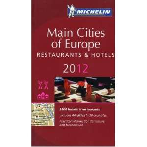 Main Cities of Europe (roter Hotelführer Rest): .de: Michelin 
