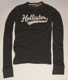 NWT Hollister by Abercrobie & Fitch Long Sleeve Thermal Shirt Size S,M