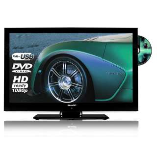 SHARP 24 LED TV WITH BUILT IN DVD PLAYER LC 24DV510KBRAND NEW 