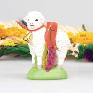  Standing Easter Lamb, 4 inch Tall Patio, Lawn & Garden