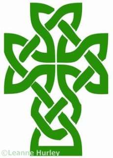 Celtic Cross Irish A4 TShirt Iron On Transfer  