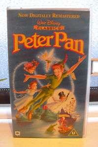 PETER PAN DISNEY VHS VIDEO  