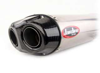 Jardine RT1 Titanium Dual Outlet Slip On Exhaust Pipe DYTNA 675 INCL 