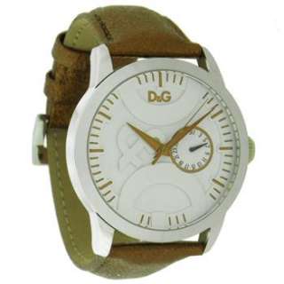 Dolce and Gabbana Ladies Twin Tip Leather Strap Watch DW0700 
