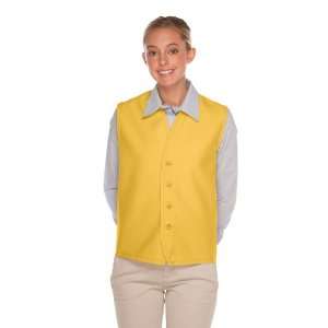  DayStar 740NP BTN No Pocket Button Uniform Vest   Yellow 