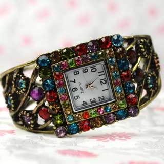 New Beautiful Girls Women Bracelet Wrist Watch 7420  