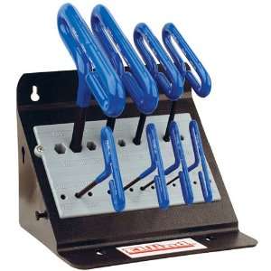 EKLIND Long Reach T Handle Hex Key Set   Model 56168 Size Range 2, 2 
