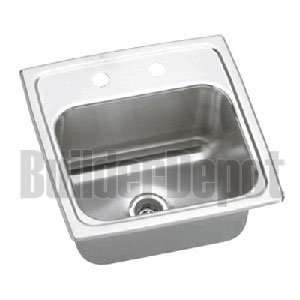  15 x 15 3 Hole Stainless Steel Hospitality Sink 