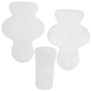  Adams Youth 1666 HR 3 Pc Football Hip Pad Sets WHITE YOUTH 