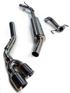 MITSUBISHI L200 97 07 STAINLESS CAT BACK EXHAUST SYSTEM Enlarged 