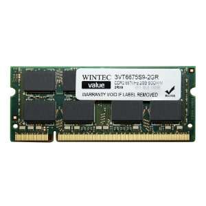 Wintec Value MHz 2GB SODIMM Retail 2Rx8 2 Not a Kit (Single) DDR2 667 