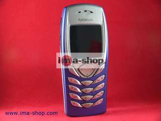 Nokia 6100, Classic Business Phone, Silver Blue Color  