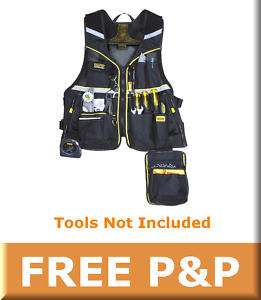 Technicians Tool  on 135132230 Stanley Tool Vest Technicianselectricians Pouchbag Ebay Jpg