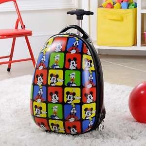 Heys USA Mickey Mouse Rolling Carry On with LED Wheels 