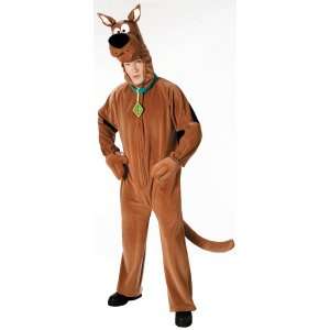 Scooby Doo Plush Deluxe Adult Costume, 10068 