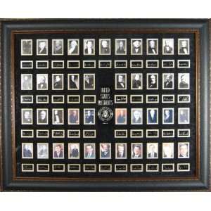 U.s. Presidential Engraved Signature Display. Sports 