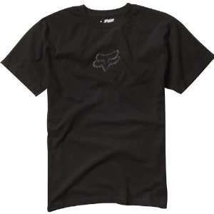 Fox Racing Masked Mens Short Sleeve Sportswear Shirt   Black / Small