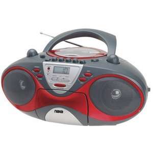   Stereo Radio Cassette Player/Recorder  Red: MP3 Players & Accessories