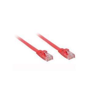   PATCH CABLE RED Conductor 4 Pair 24 AWG Stranded Copper Electronics
