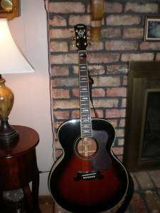 Yamaha CJ 12 Acoustic Guitar and Peavy Amplifier  