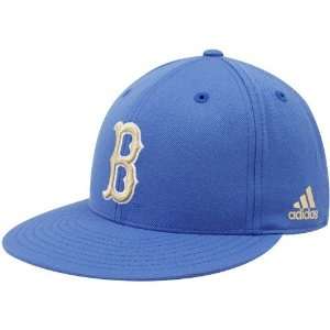 adidas UCLA Bruins True Blue Basic Logo Fitted Hat: Sports 
