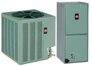 Ton Rheem 14 SEER R 410A Air Conditioner Split System  