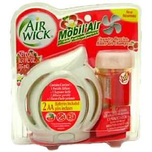 Air Wick Mobil Air Electric Portable Diffuser, Country Berries , 1 