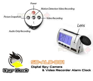 SpyDuck Micro Spy Cam Camera Video & Audio Recorder + 4Gb Micro SD 