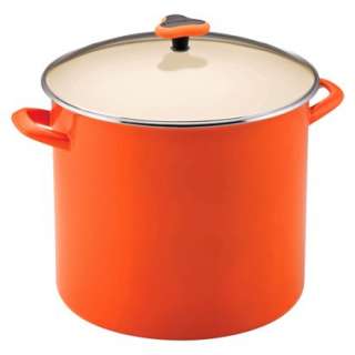   Ray Orange Stockpot with Glass Lid   16 QtOpens in a new window