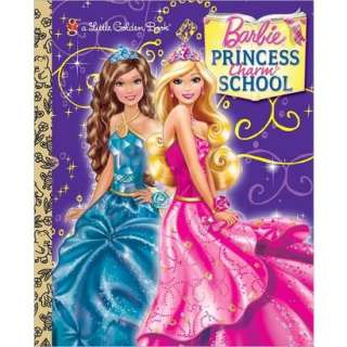 Princess Charm School (Barbie) (Little Golden Book) (Hardcover).Opens 