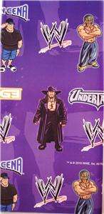 WWE gift wrap PARTY wrapping paper 18 sheets UNDERTAKER  