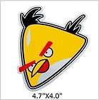 Angry Birds Yellowbird 4.7X4 Decal/Sticker For Iphones Cars Laptops 