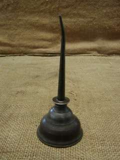 Vintage Oil Can > Antique Oiler Tractor Old Metal Cans Auto Car Truck 