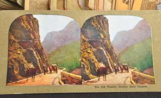Huge Lot 107 Antique Stereoview Cards Ingersoll Popular Series 