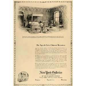   Galleries Antique Period Furniture   Original Print Ad: Home & Kitchen