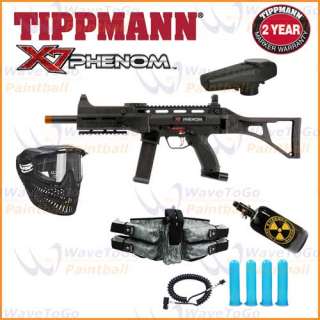 Tippmann X7 X 7 Phenom UMP EGRIP Paintball Gun Army N2 Pack  