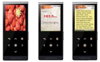  Samsung T10 4 GB Slim Portable Media Player with Bluetooth 