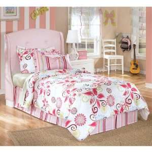 Ashley Furniture Alyn Pink Upholstered Headboard (Twin) B475 153 B100 