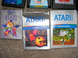 Atari 5200 Lot 9 Games 2 Joysticks Console Frogger Space Invaders Ms 