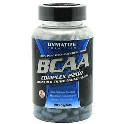 Dymatize BCAA Complex 2200   200 Caplets   Amino Acid 705016381401 