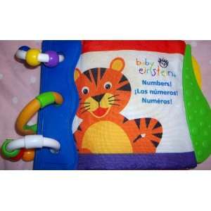   Baby Einstein Soft Cloth Numbers Book Baby Rattles Toy: Toys & Games
