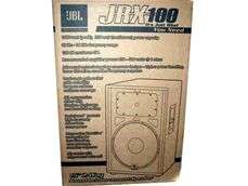 BEHRINGER PMP4000 ACTIVE MIXER+2 JBL JRX115 15SPEAKERS  