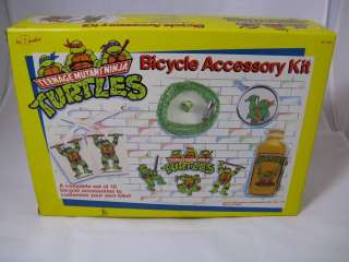   Turtles bike accessory kit TMNT bicycle lock streamers ring  