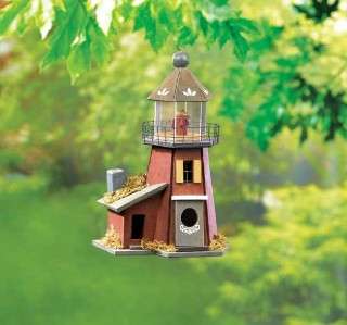 NEW LOT OF 2 WOODEN BIRDHOUSES BIRD HOUSES   CLEARANCE  